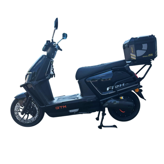 Купити Скутер акумуляторний Flex Pro, 2000Вт, 72V, швидкість 60км/год, запас ходу 110км GTM. Офіційний магазин Toolmaster Україна. Фірмовий інструмент та обладнання, офіційна гарантія