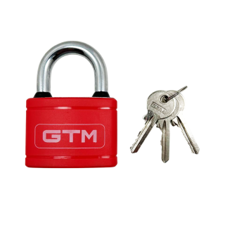 Купити Замок навісний PVC 63мм GTM BXG0163. Офіційний магазин Toolmaster Україна. Фірмовий інструмент та обладнання, офіційна гарантія