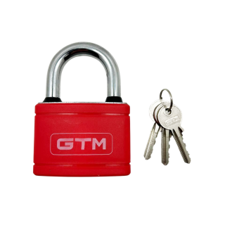 Купити Замок навісний PVC 75мм GTM BXG0175. Офіційний магазин Toolmaster Україна. Фірмовий інструмент та обладнання, офіційна гарантія
