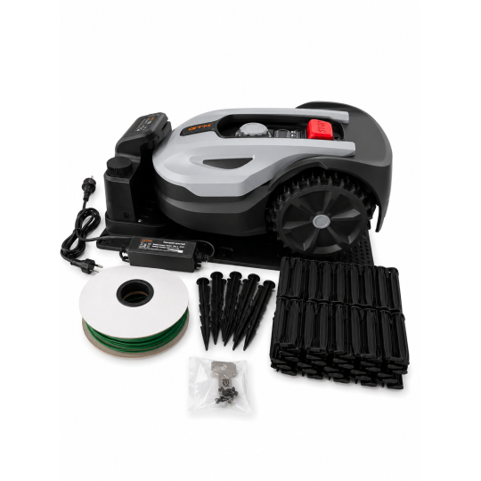 Купити Газонокосарка-робот акум. RLM600/18W, 20В/2А*год, ширина скошування - 18см, рекомендована площа - 600м2 GTM. Офіційний магазин Toolmaster Україна. Фірмовий інструмент та обладнання, офіційна гарантія