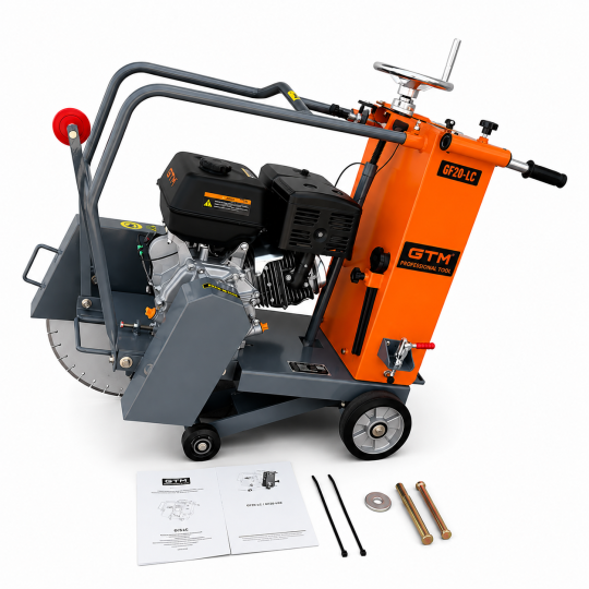 Купити Швонарізчик GF20-LC дв. Loncin G390F, 13к.с., круг 500мм в комплекті GTM. Офіційний магазин Toolmaster Україна. Фірмовий інструмент та обладнання, офіційна гарантія