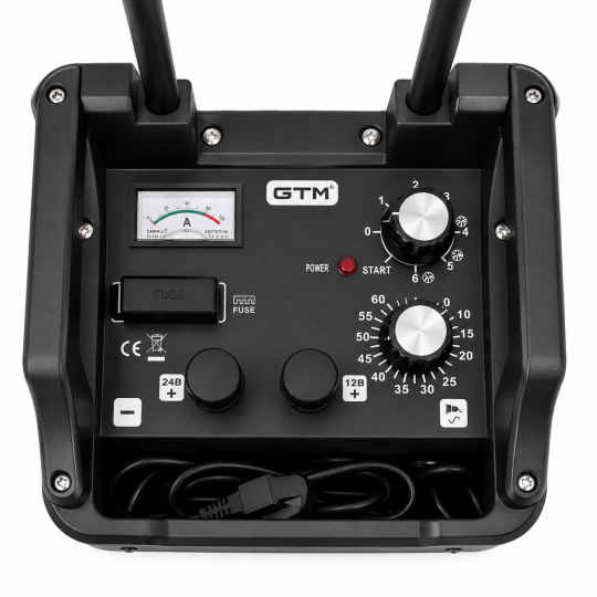 Купити Пускозарядное устройство CF-600 12/24В 50-500Ah, пуск.ток-500A GTM. Официальный магазин Toolmaster Украина. Фирменный инструмент и оборудование, официальная гарантия