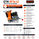Швонарізчик GF16-LC дв. Loncin G390F, 13к.с., круг 400мм в комплекті GTM