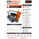 Швонарізчик GF20-LC дв. Loncin G390F, 13к.с., круг 500мм в комплекті GTM