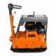 Віброплита GPC330-LCRH, з гідравлічним реверсом,Loncin G390F 14к.с., 300кг, розмір плити 835*680, лита плита GTM