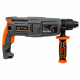 Перфоратор + RH26/800V, 800Вт, 3,0Дж, 0-1250об/хв, 6-26мм, 3реж. GTM