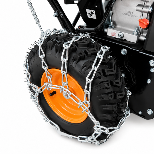 Купити Цепи противоскольжения (2 шт.) для подметальной машины SW600/SW800E GTM. Официальный магазин Toolmaster Украина. Фирменный инструмент и оборудование, официальная гарантия