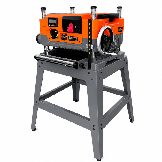 Купити Рейсмусний верстат PL1500 (Helical), 2,2кВт, 7600об/хв GTM PL1500 Helical. Офіційний магазин Toolmaster Україна. Фірмовий інструмент та обладнання, офіційна гарантія