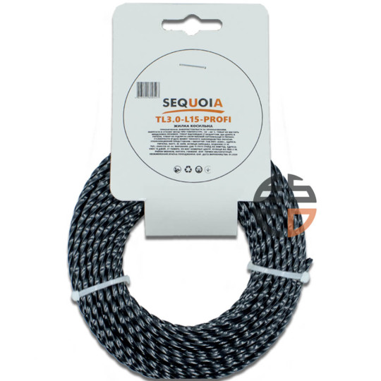 Купити Косильная леска SEQUOIA TL3.0-L15-Profi. Официальный магазин Toolmaster Украина. Фирменный инструмент и оборудование, официальная гарантия