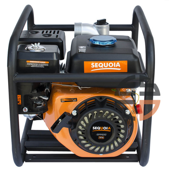 Купити Мотопомпа бензинова для чистої води SEQUOIA SPP600. Офіційний магазин Toolmaster Україна. Фірмовий інструмент та обладнання, офіційна гарантія