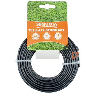 Купити Косильна жилка SEQUOIA TL3.0-L15-Standart. Офіційний магазин Toolmaster Україна. Фірмовий інструмент та обладнання, офіційна гарантія