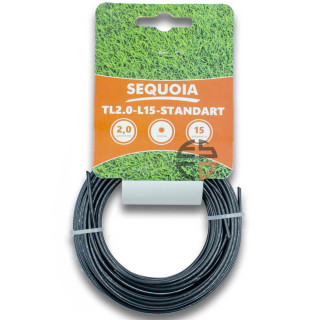 Купити Косильна жилка SEQUOIA TL2.0-L15-Standart. Офіційний магазин Toolmaster Україна. Фірмовий інструмент та обладнання, офіційна гарантія