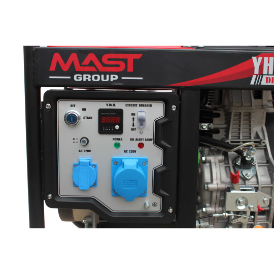 Купити Дизельний генератор MAST GROUP YH11000AE. Офіційний магазин Toolmaster Україна. Фірмовий інструмент та обладнання, офіційна гарантія