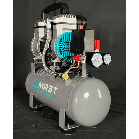 Купити Безмасляний поршневий компресор Mast MOF1390/1100-9L. Офіційний магазин Toolmaster Україна. Фірмовий інструмент та обладнання, офіційна гарантія