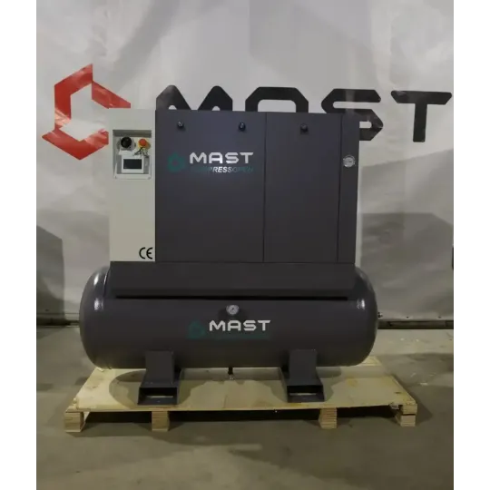 Купити Гвинтовий компресор Mast LZN-10 COMBO inverter (Осушувач + ресивер 500 л). Офіційний магазин Toolmaster Україна. Фірмовий інструмент та обладнання, офіційна гарантія