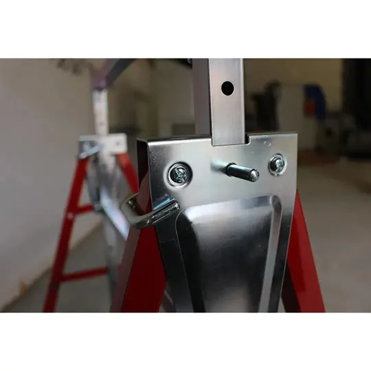Купити Телескопический складной козел Holzmann KB 1300A. Официальный магазин Toolmaster Украина. Фирменный инструмент и оборудование, официальная гарантия