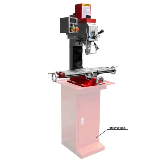 Купити Фрезерный станок Holzmann BF 25VLN. Официальный магазин Toolmaster Украина. Фирменный инструмент и оборудование, официальная гарантия