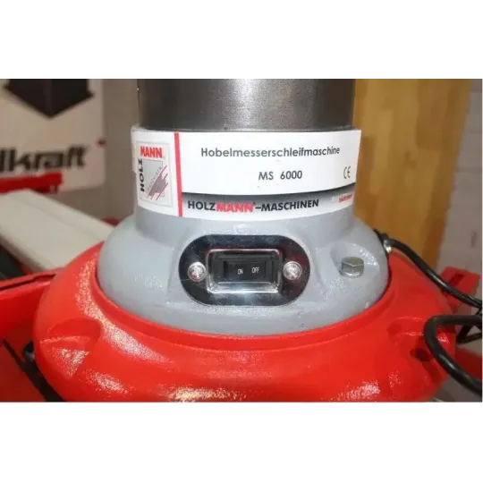 Купити Заточной станок для плоских ножей и инструмента Holzmann MS 6000. Официальный магазин Toolmaster Украина. Фирменный инструмент и оборудование, официальная гарантия