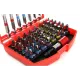 Набір біт з 56 предметів TORX, 1/4 - 25мм, 75мм TAGRED TA1206