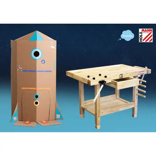 Купити Столярний верстак Holzmann WB 106MINI. Офіційний магазин Toolmaster Україна. Фірмовий інструмент та обладнання, офіційна гарантія