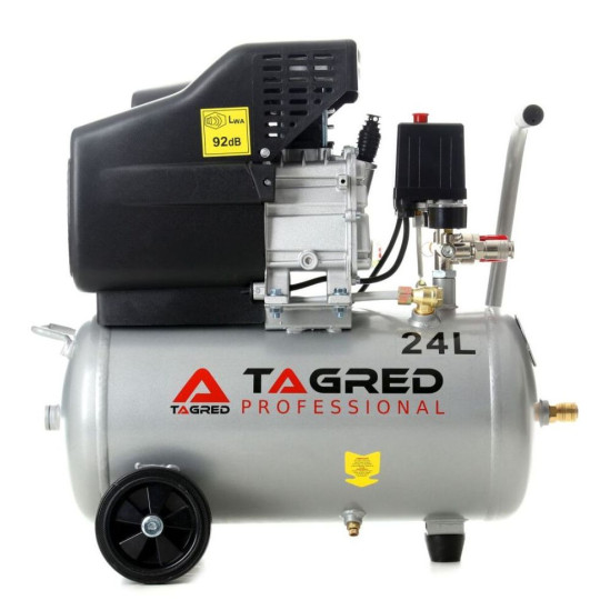 Купити Компресор Tagred 24L TA300N. Офіційний магазин Toolmaster Україна. Фірмовий інструмент та обладнання, офіційна гарантія
