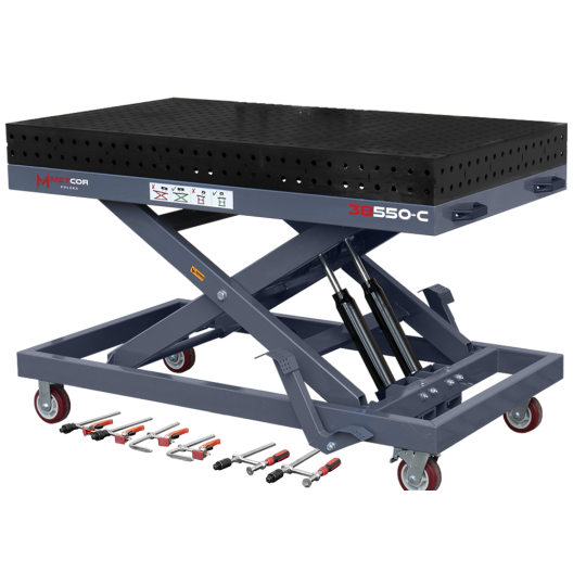 Купити Сварочный стол METCOR 1500x830C. Официальный магазин Toolmaster Украина. Фирменный инструмент и оборудование, официальная гарантия