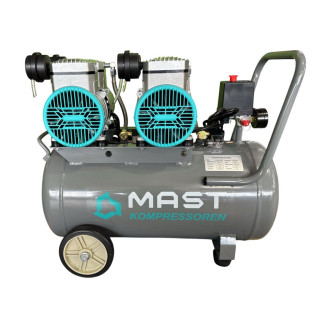 Купити Безмасляний поршневий компресор Mast MOF1680/2x1500-50L. Офіційний магазин Toolmaster Україна. Фірмовий інструмент та обладнання, офіційна гарантія