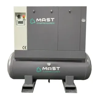 Купити Гвинтовий компресор Mast LZN-10 COMBO inverter (Осушувач + ресивер 500 л). Офіційний магазин Toolmaster Україна. Фірмовий інструмент та обладнання, офіційна гарантія