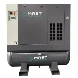 Купити Гвинтовий компресор Mast LZN-20 COMBO inverter (Осушувач + ресивер 500 л). Офіційний магазин Toolmaster Україна. Фірмовий інструмент та обладнання, офіційна гарантія