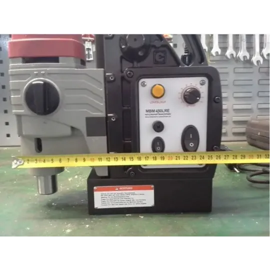 Купити Магнитная дрель Holzmann MBM 450LRE. Официальный магазин Toolmaster Украина. Фирменный инструмент и оборудование, официальная гарантия