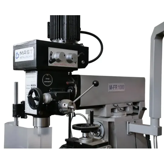 Купити Универсальный вертикально-фрезерный станок MAST Metalltechnik M-FR1000. Официальный магазин Toolmaster Украина. Фирменный инструмент и оборудование, официальная гарантия