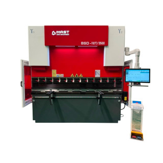 Купити Електро-гідравлічний листозгинальний прес MAST CNC Machinen BSD-110T/2500 з ET18 (4+1 осі). Офіційний магазин Toolmaster Україна. Фірмовий інструмент та обладнання, офіційна гарантія