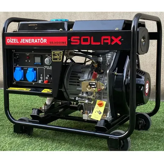 Купити Дизельний генератор SOLAX SDJ4000ME. Офіційний магазин Toolmaster Україна. Фірмовий інструмент та обладнання, офіційна гарантія