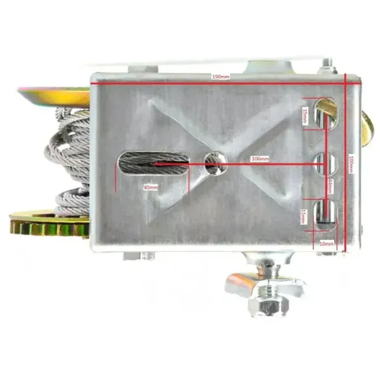 Купити Кривошипна лебідка TAGRED TA407. Офіційний магазин Toolmaster Україна. Фірмовий інструмент та обладнання, офіційна гарантія