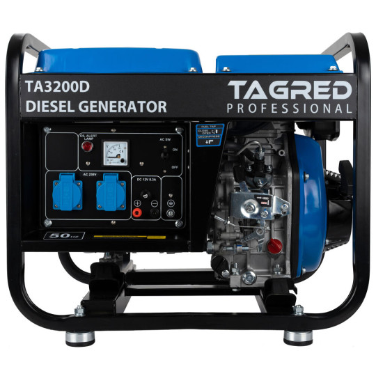 Купити Дизельний генератор TAGRED TA3200D. Офіційний магазин Toolmaster Україна. Фірмовий інструмент та обладнання, офіційна гарантія