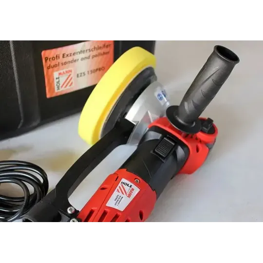 Купити Эксцентриковая шлифовальная машина Holzmann EZS 150PRO. Официальный магазин Toolmaster Украина. Фирменный инструмент и оборудование, официальная гарантия