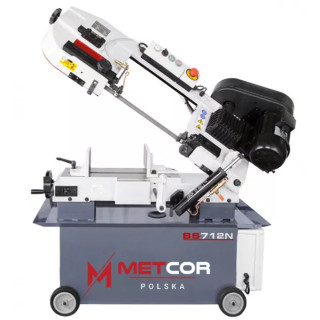 Купити Ленточная пила по металлу METCOR BS712N 230V. Официальный магазин Toolmaster Украина. Фирменный инструмент и оборудование, официальная гарантия