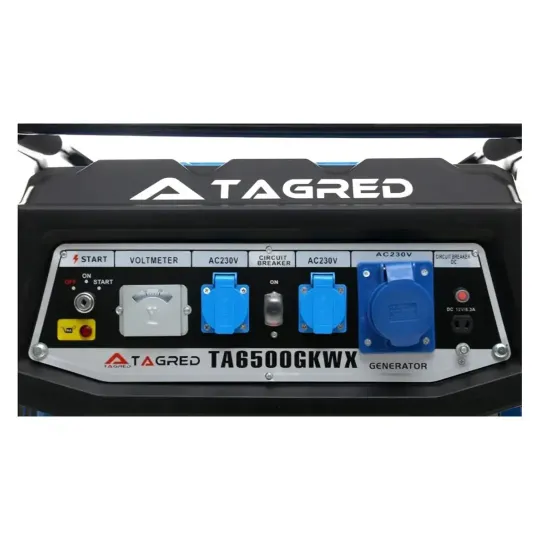 Купити Бензиновий генератор TAGRED TA6500GKWX. Офіційний магазин Toolmaster Україна. Фірмовий інструмент та обладнання, офіційна гарантія
