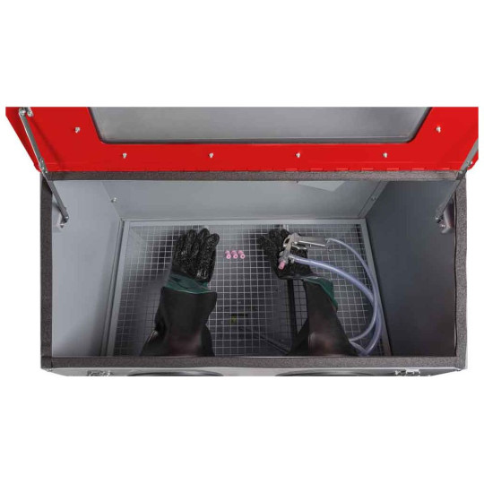 Купити Пескоструйная камера Holzmann SK220_230V. Официальный магазин Toolmaster Украина. Фирменный инструмент и оборудование, официальная гарантия