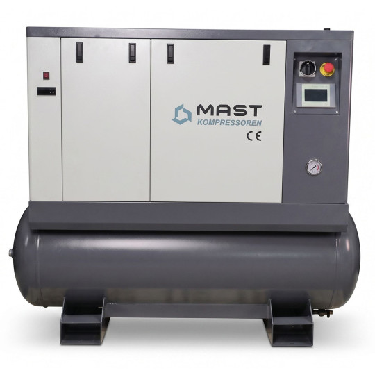 Купити Гвинтовий компресор Mast LZN-8 COMBO inverter (осушувач + ресивер 300 л, двигун на постійних магнітах). Офіційний магазин Toolmaster Україна. Фірмовий інструмент та обладнання, офіційна гарантія