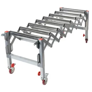 Купити Стол роликовый раздвижной 9 роликов 130 кг Holzmann RB9A. Официальный магазин Toolmaster Украина. Фирменный инструмент и оборудование, официальная гарантия