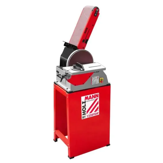 Купити Станок шлифовальный тарельчато-ленточный Holzmann BT 1220TOP. Официальный магазин Toolmaster Украина. Фирменный инструмент и оборудование, официальная гарантия