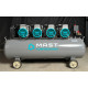 Безмасляний поршневий компресор Mast MOF1680/4x1500-160L
