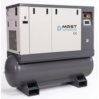 Купити Гвинтовий компресор Mast LZN-8 COMBO inverter (осушувач + ресивер 300 л, двигун на постійних магнітах). Офіційний магазин Toolmaster Україна. Фірмовий інструмент та обладнання, офіційна гарантія