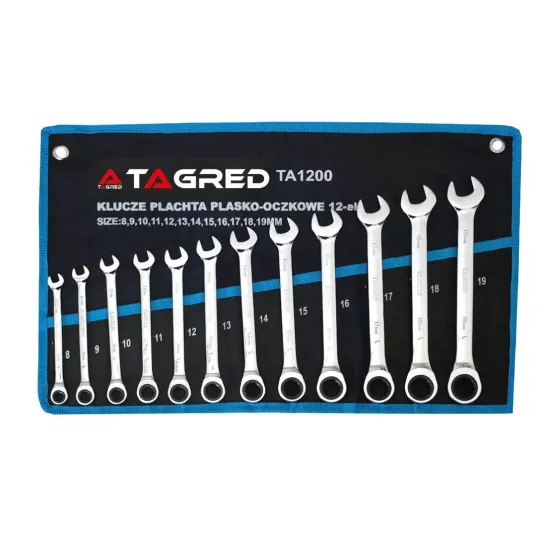 Купити Набор ключей 12 шт TAGRED TA1200 12 шт. Официальный магазин Toolmaster Украина. Фирменный инструмент и оборудование, официальная гарантия