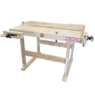 Купити Столярный верстак Holzmann WB 155TWIN. Официальный магазин Toolmaster Украина. Фирменный инструмент и оборудование, официальная гарантия