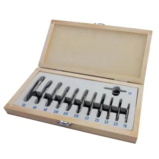 Купити Комплект центровых сверл 12 шт 1-5 мм метрические Holzmann ZBS 12TLG. Официальный магазин Toolmaster Украина. Фирменный инструмент и оборудование, официальная гарантия