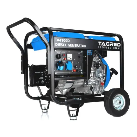 Купити Дизельний генератор TAGRED TA4100D. Офіційний магазин Toolmaster Україна. Фірмовий інструмент та обладнання, офіційна гарантія