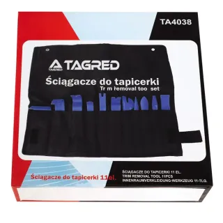 Купити Знімачі оббивки, 11 шт TAGRED TA4038. Офіційний магазин Toolmaster Україна. Фірмовий інструмент та обладнання, офіційна гарантія