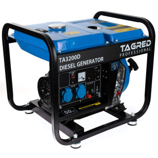 Купити Дизельний генератор TAGRED TA3200D. Офіційний магазин Toolmaster Україна. Фірмовий інструмент та обладнання, офіційна гарантія